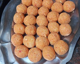 Foto del paso 4 de la receta: Albóndigas de papas, garbanzos y carne con guisantes