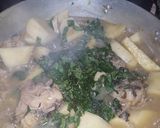 A picture of step 5 of Yam pepper soup with croaker fish.