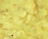A picture of step 1 of Fried khichdi.