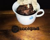 A picture of step 4 of Cake in a Cup.