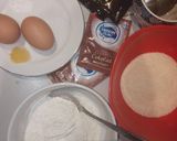 Foto langkah ke 1 dari resep Brownies kukus cokolatos (bolu brownies) lembut.