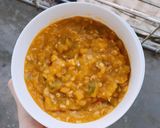 Hình bước làm 6 của món Cháo YẾN MẠCH BÍ ĐỎ