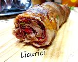 Pas rețetă Ruladă de ceafă cu bacon și ardei! 4 fotografie