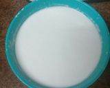A picture of step 3 of Coconut milk#authorsmarathon.