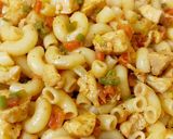 A picture of step 9 of Chicken macaroni.