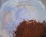 A picture of step 3 of Red Velvet Cake Bites.