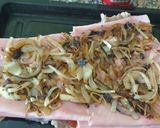 Foto del paso 5 de la receta: Matambre a la fugazzeta con huevo