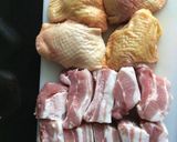 Foto del paso 1 de la receta: Pachamanca a la olla tres sabores