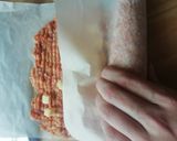 Sajttal töltött fasírtrúd krumplival recept fázis 3 fotója