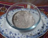A picture of step 1 of Black Forest Cake.