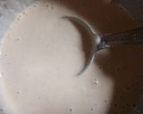 A picture of step 2 of Paneer crepes.