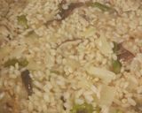 Foto del paso 3 de la receta: Risotto de espárragos, champiñones, setas y....trufa!! 😍
