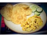 A picture of step 7 of Simple Sunday Breakfast/Brunch in typical Bengali Households.
