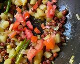 A picture of step 6 of Chana Masala.