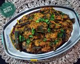 A picture of step 9 of Dahi Bhindi Masala.