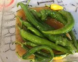 Une image de l'étape 5 de Quatuor de piments au citron, huile d'olive et épices.