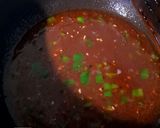 A picture of step 10 of Chicken Manchurian.