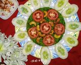 A picture of step 6 of Spinach Rice/HariyaliRice with Raita.