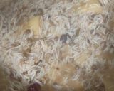 A picture of step 3 of Dal Masoor pulao.