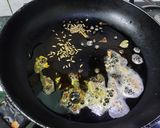 A picture of step 1 of Chicken Curry with Fennel Seeds and Kasoori Methi.