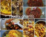 A picture of step 8 of Mudhi Ghanto (Fish head and ChickPea Curry.