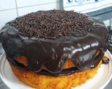 Foto do passo 7 de Bolo de cenoura com brigadeiro
