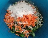 Foto langkah ke 2 dari resep Bakwan Bayam.