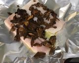 A picture of step 6 of Monkfish Fillets with Porcini Mushrooms, Apple, and Lemon.