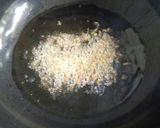 A picture of step 3 of Boondi ki kadhi.