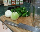 Foto del paso 2 de la receta: Encurtido de chiles jalapeños y cebolla blanca 🤤 ✔