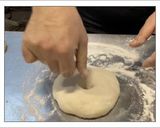 A picture of step 1 of Kaak El Kudus.