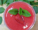 Une image de l'étape 2 de 🍓Soupe de Fraise à la menthe.