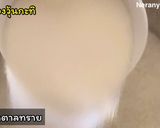 รูปขั้นตอนการทำที่ 2 ของ วุ้นกะทิใบเตย