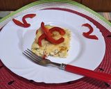Tökös (cukkinis) 🥒🌶,,gratin,,🥒🌶🧅🧄 recept fázis 9 fotója