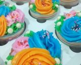Foto langkah ke 6 dari resep Cup Cake Vanila.