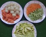 Foto langkah ke 3 dari resep Rujak cuka.
