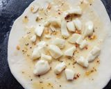 A picture of step 4 of Paneer tikka parcel.