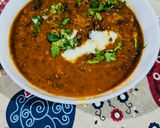 A picture of step 4 of White butter + Black beans Dal makhani.