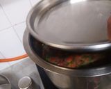 A picture of step 9 of Proso Millet Bisibelle.