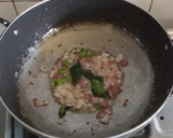 A picture of step 1 of Kanda Bateta poha.