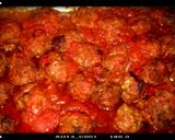 Foto del paso 7 de la receta: Albondigas horneadas en salsa roja