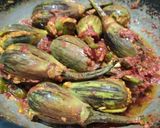 A picture of step 4 of Stuffed brinjal (without sourness).