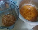 A picture of step 4 of Aloo Matar Gosht.