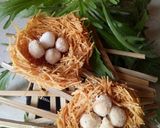 A picture of step 3 of Vermicelli Nests.