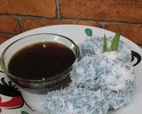 Foto langkah ke 5 dari resep Lupis/ Lopes/ Kuih Lopes (Bunga Telang).