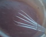 A picture of step 7 of Oreo Chocolate cake in microwave.