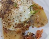 A picture of step 10 of Poached Eggs with spicy Tomatoes and Potato.