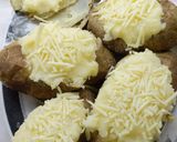 A picture of step 17 of Mom's twice baked potatoes.