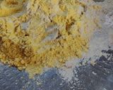 A picture of step 1 of Ring khoba baati.