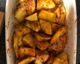 Foto del paso 1 de la receta: Patatas cajún (10 minutos) y sándwich especial !!!!